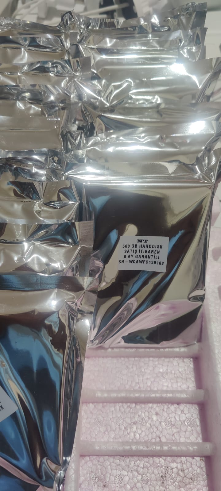 500 GB HARDDİSK FİYAT 20 ADET İÇİN